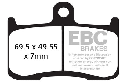 Brakes - FA347HH Fully Sintered- EBC