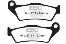 Brakes - FA363HH Fully Sintered (Rear) - EBC