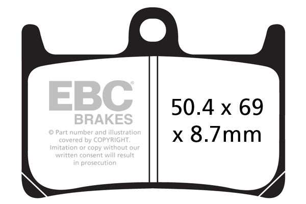 Yamaha FZ1 Brake Pads - EBC Brakes.