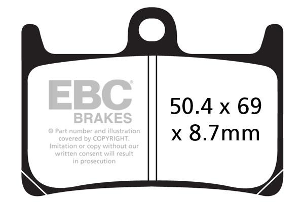 Yamaha FZ1 Brake Pads - EBC Brakes.