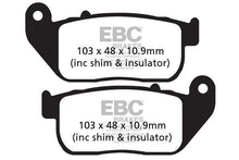 Brakes - FA381HH Fully Sintered - EBC (front)