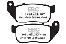 Brakes - FA381 Organic - EBC (front)