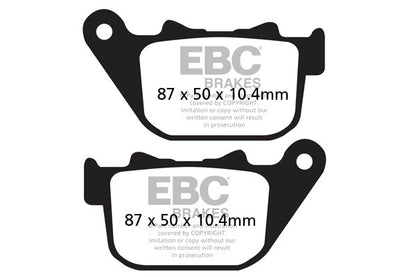 Brakes - FA387HH Fully Sintered - EBC (Rear)