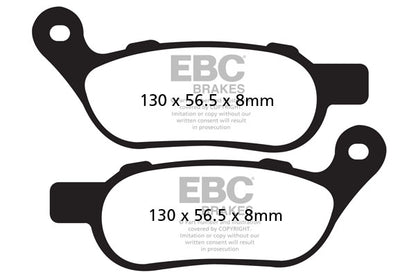Brakes - FA458HH Fully Sintered - EBC (Rear)