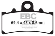 Brakes - FA606HH Fully Sintered - EBC (Front)