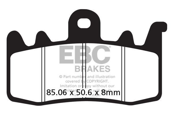 Brakes - GPFAX630HH  Grand Prix - EBC (1 Set)