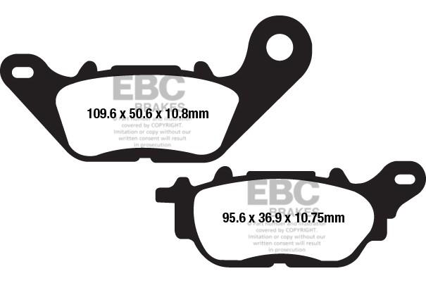 Brakes -  GPFAX662HH Grand Prix - EBC (1 Set)