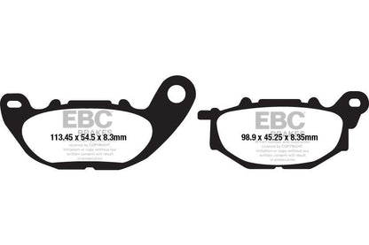 Brakes - FA663 Organic - EBC (Front)