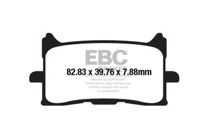 Brakes -  FA679HH Fully Sintered - EBC (Front)