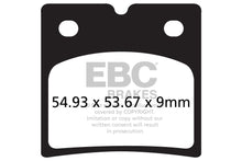 Brakes -  FA696HH Fully Sintered - EBC