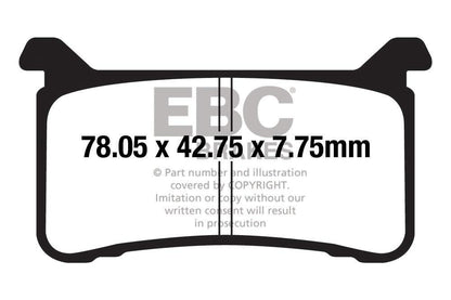 Brakes - FA700HH Fully Sintered  - EBC