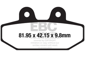 Brakes -  FA710HH Fully Sintered - EBC