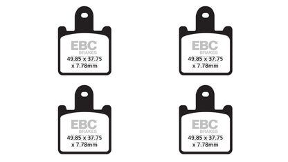 Brakes - FA417/4HH Fully Sintered - EBC (Front)