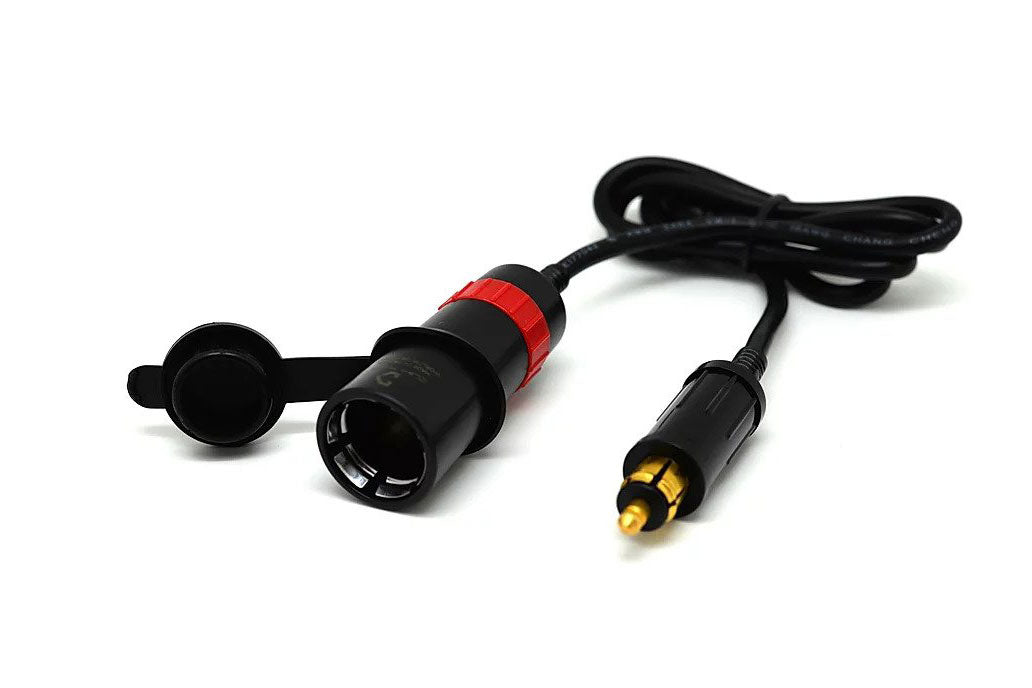Din (Hella) To Cigarette Wired Adapter (with Cap).