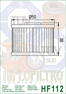 Oil Filter 112 - Hiflo
