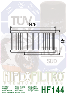 Oil Filter 144 - Hiflo