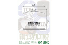 Oil Filter 160 - Hiflo (Race)
