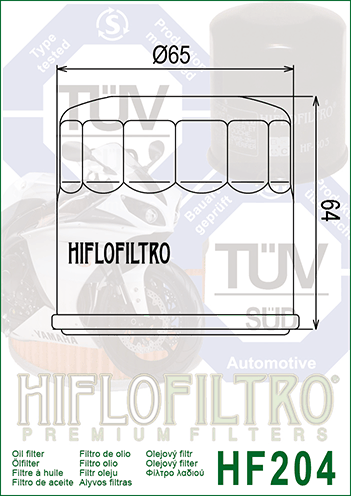 Oil Filter 204 by HI FLO.