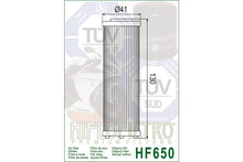Oil Filter 650 - Hiflo