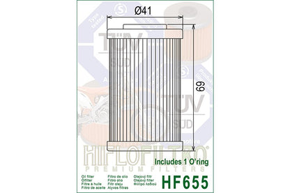 Oil Filter 655 - Hiflo