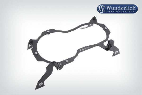BMW R1200GSA Protection - Headlight Guard Foldable (Lexan Clear).
