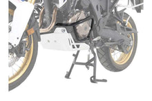Honda Africa Twin engine guard in black, showcasing durable steel construction and premium finish for CRF 1000 L models.