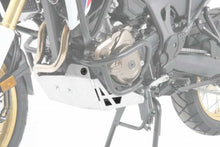 Honda Africa Twin silver engine skid plate for CRF 1000 L, 2016 model.