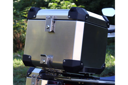 Bumot Luggage - Top Case 43L Defender Evo (Aluminium, Black & Frozen Grey).