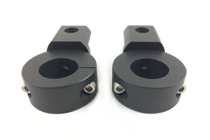 Clamps to hold AUX Led Lights  - Round Bars.