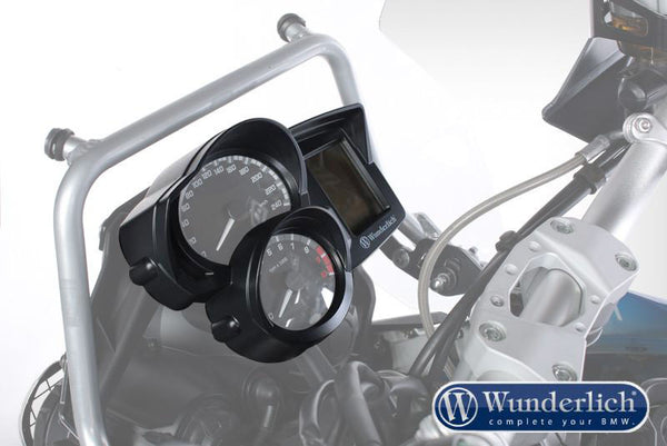 Instrument Surround with Visor - Black.