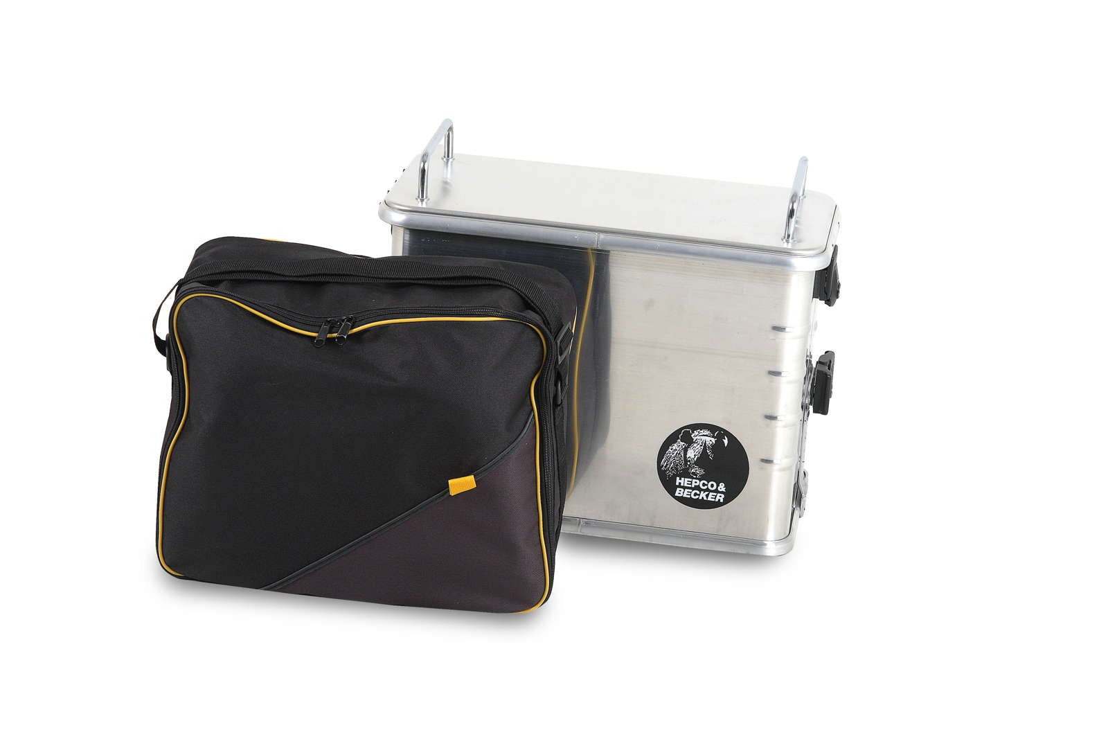 Sidecases Inner bag Alu-Box Standard by Hepco & Becker for Adventure bikes.