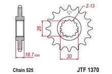 Sprockets Front (1370 - 15T) - JT