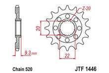 Sprockets Front (JTF1446-13T) - JT
