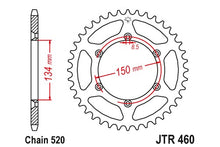 Sprockets Rear (JTR460- 50T) - JT