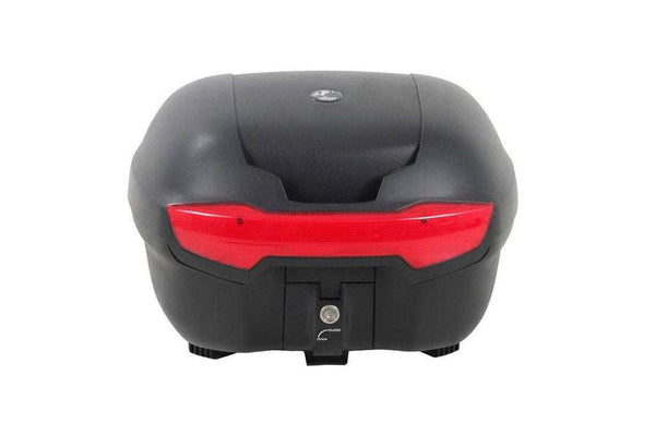Top case 38L Journey TC 40 with universal adapter and impact-resistant shell.