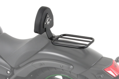 Kawasaki Vulcan S Ergonomics - Backrest (with Solo Rack).