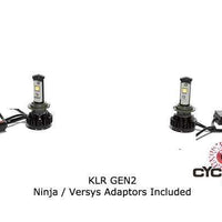 Kawasaki Versys 650 Bulb - LED H7 4000 (each) Lumen Headlight.