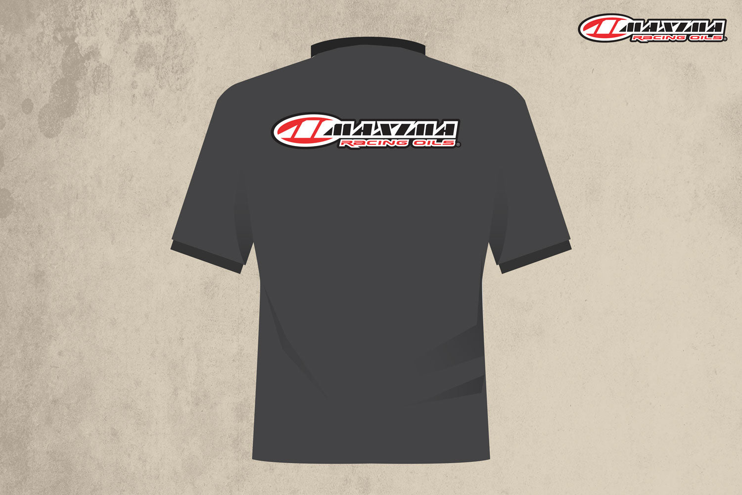 Maxima Oils T-Shirts printed -Black.