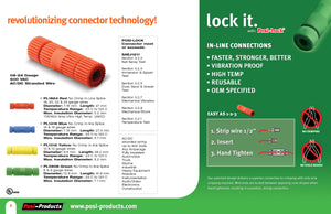 Electrical Connector - Posi Lock®.