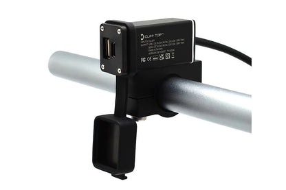 Handlebar Mounted 36W PD USB-C + QC 3.0 (Aluminium)