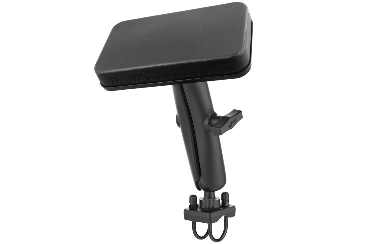 RAM Set - Double U-Bolt Mount with Back Rest for ATV's.
