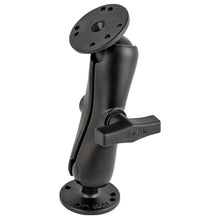 RAM C Size 1.5" Ball Mount with 2/2.5" Plate (AMPs Hole).