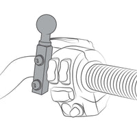 RAM Base - Brake/Clutch Reservoir  1/4"-20 Camera
