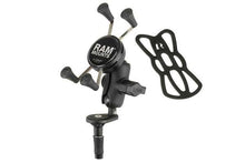 RAM Set - Fork Stem Mount X Grip Phone Cradle.