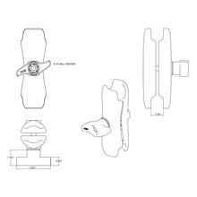 RAM Arm - Double Socket Arm ( 8.44").