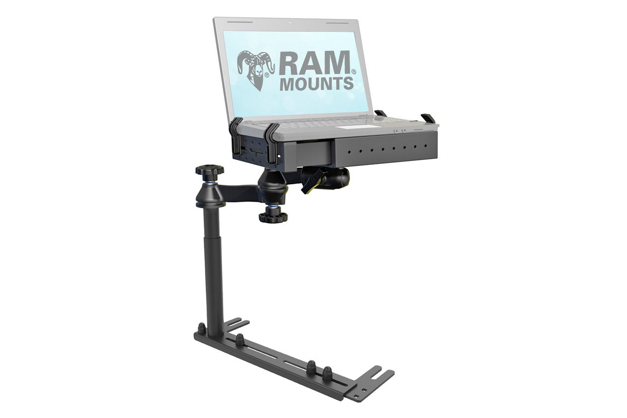 RAM Base - Drill Universal Laptop Mount with Reverse Configuration.