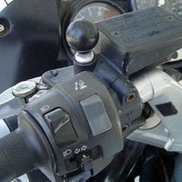 RAM Base - M10 X 1.25 Pitch Male Thread with 1" Ball.