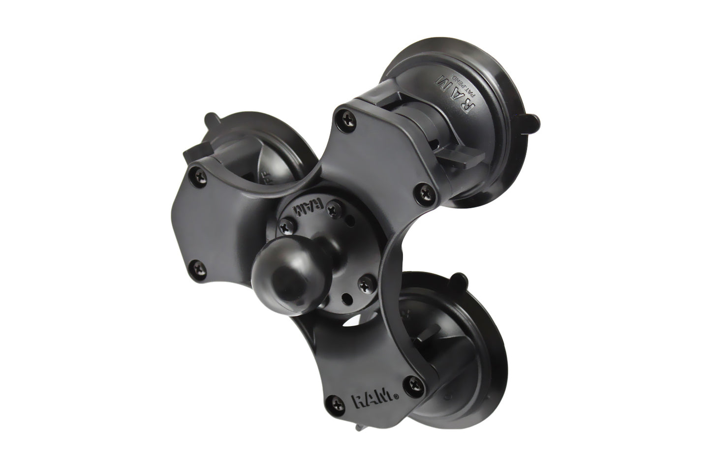 RAM® BASE - Suction Cup Twist-Lock™ Triple
