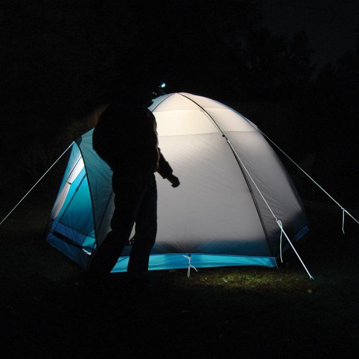 Figure 9 Reflective Tent line.