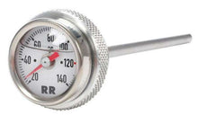RR Oil Temperature Gauge with vibration protection, showing temperature readings.